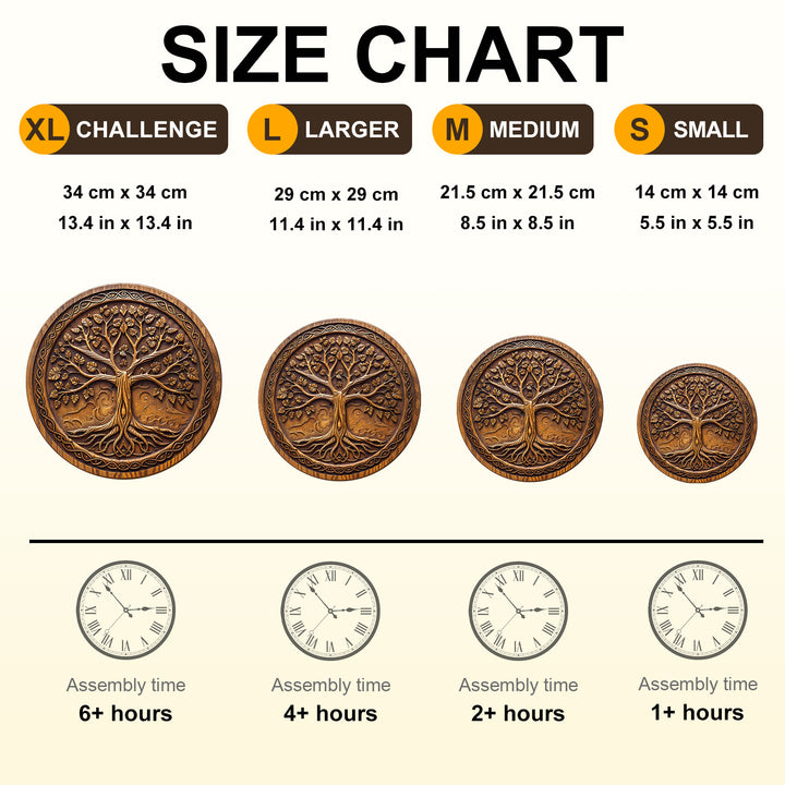 Tree of Time Wooden Jigsaw Puzzle