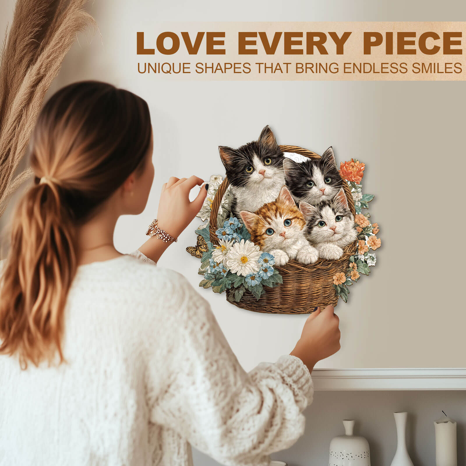 Blossom Nest Wooden Jigsaw Puzzle