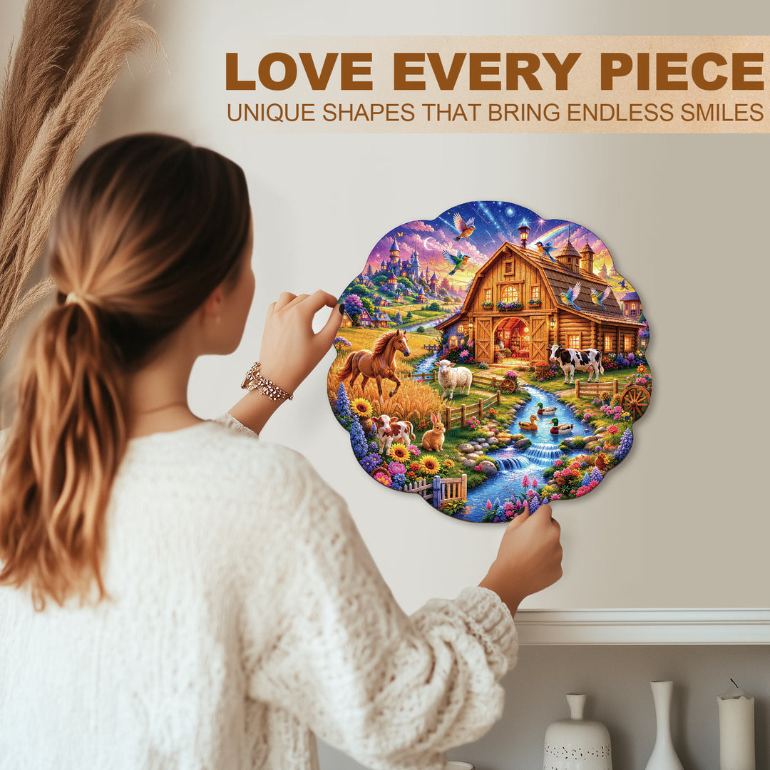 Magic Meadow Wooden Jigsaw Puzzle