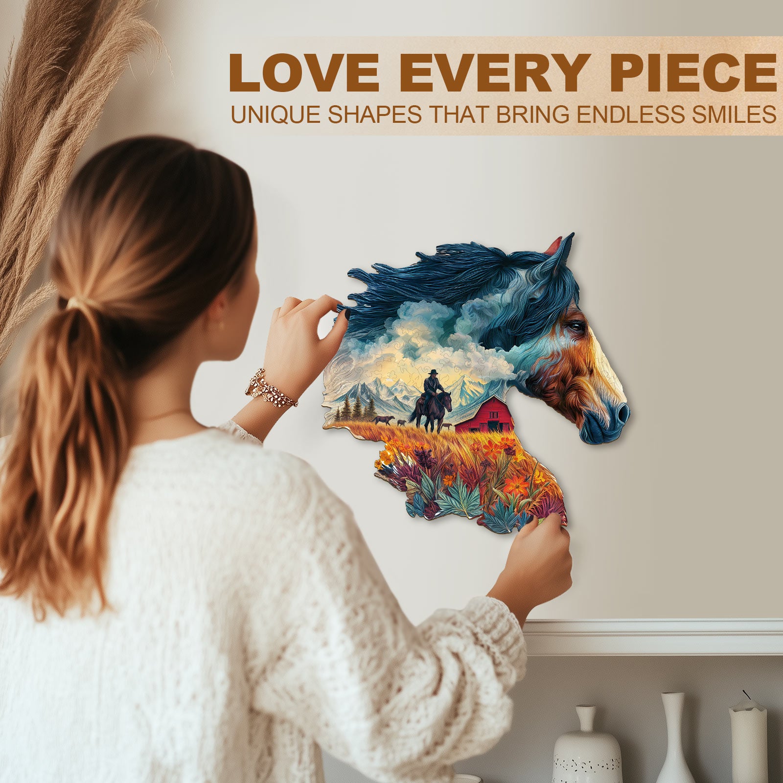 Freedom Ride Wooden Jigsaw Puzzle