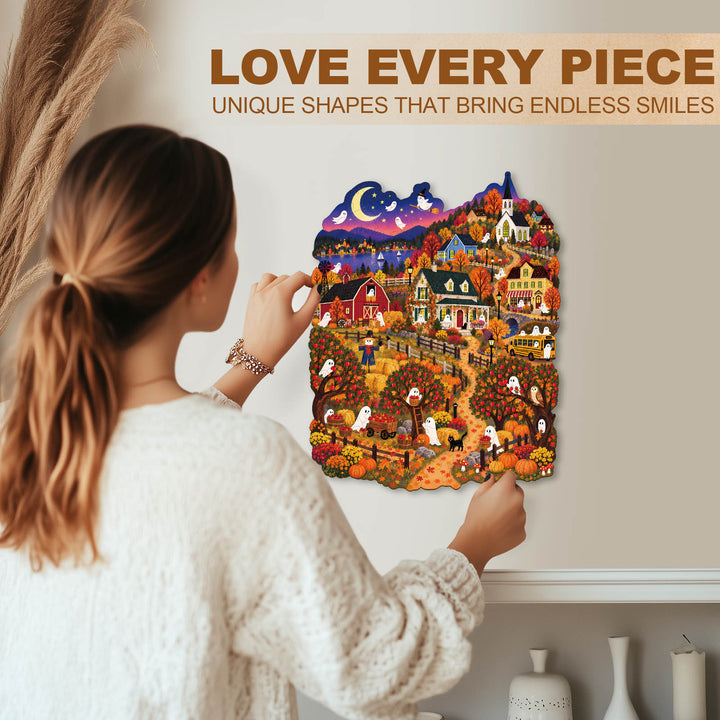 Autumn Story Wooden Jigsaw Puzzle