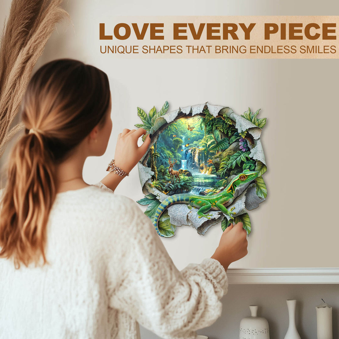Puzzle en bois Paper World