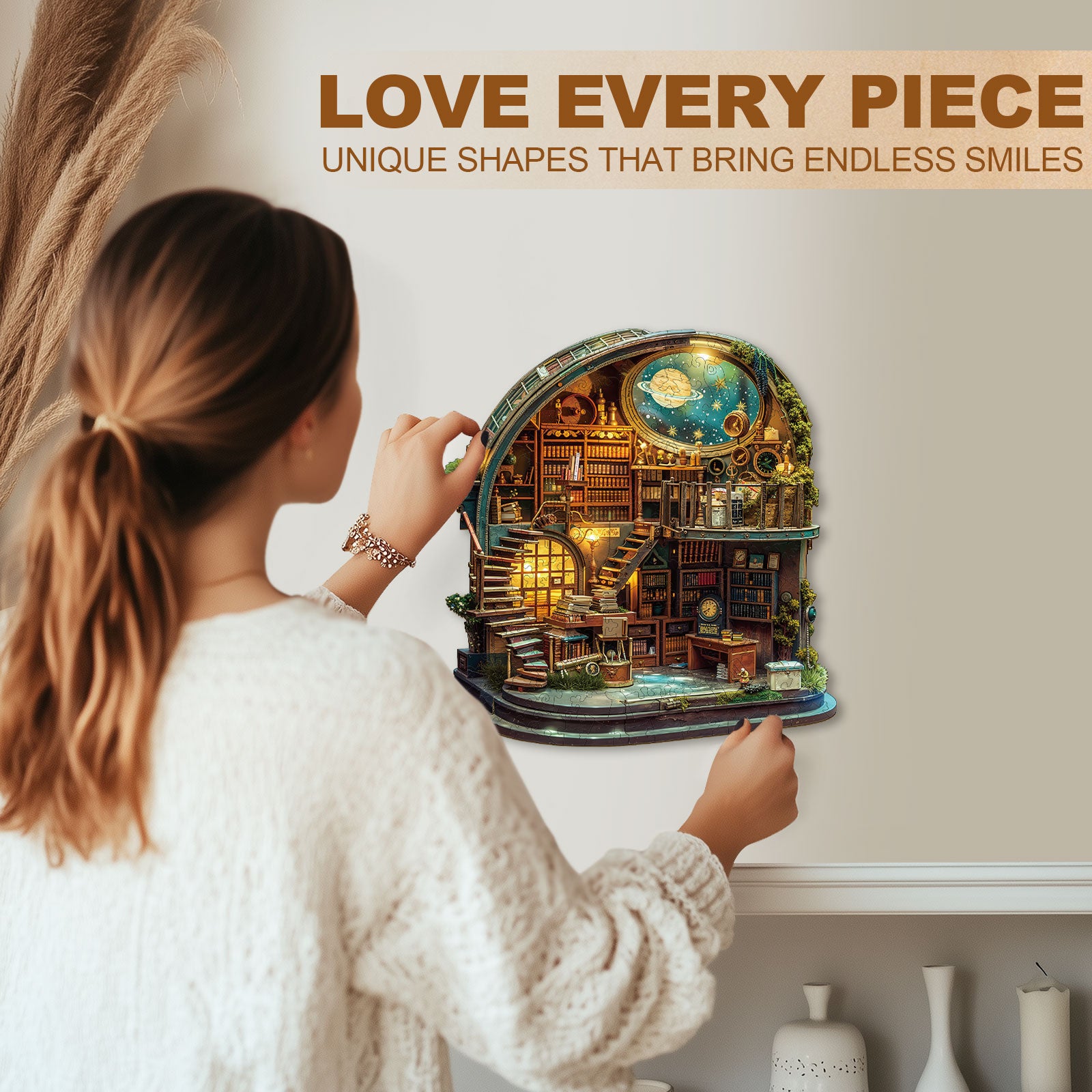 Astral Atelier Wooden Jigsaw Puzzle