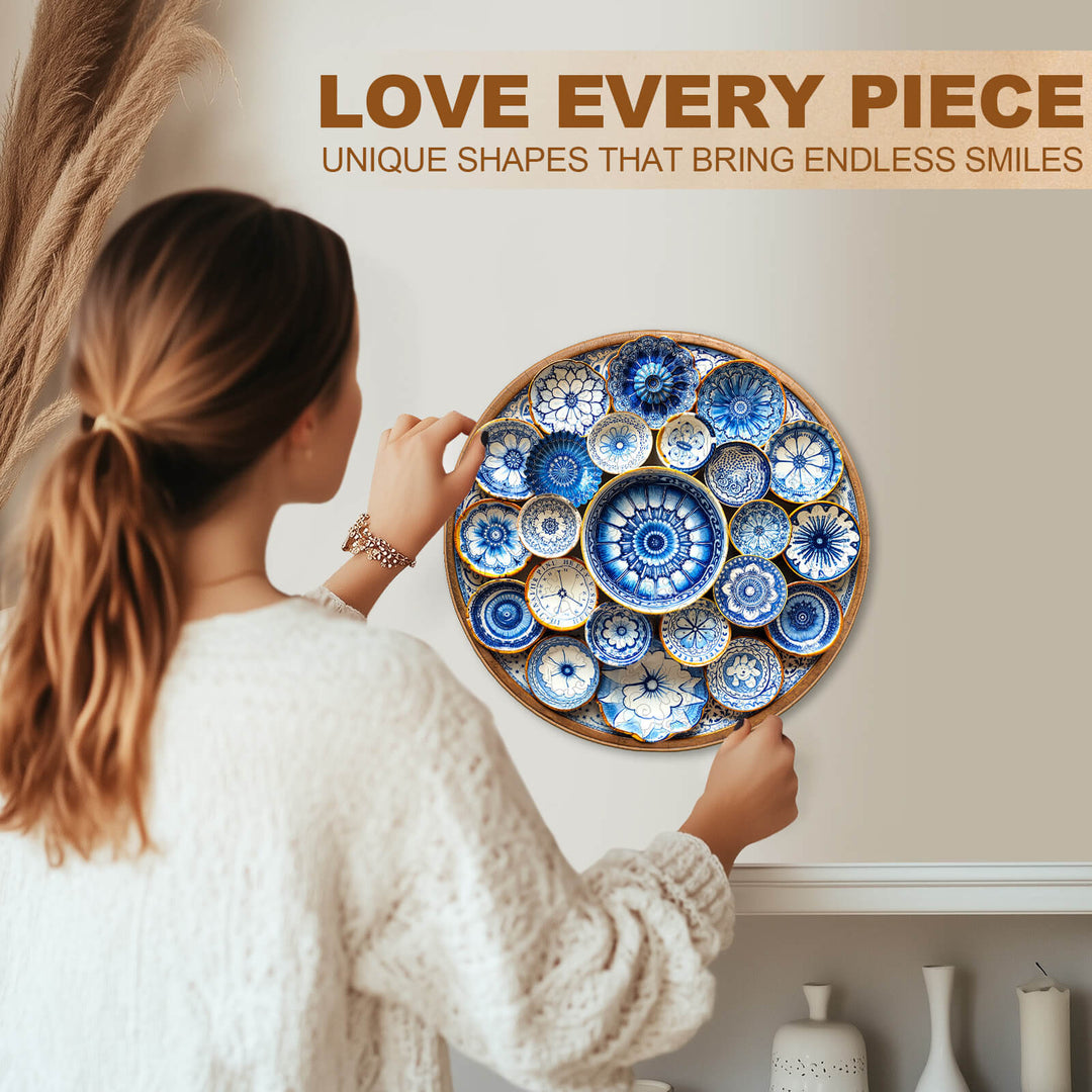 Rêves d'Azulejo – Puzzle en bois du Portugal