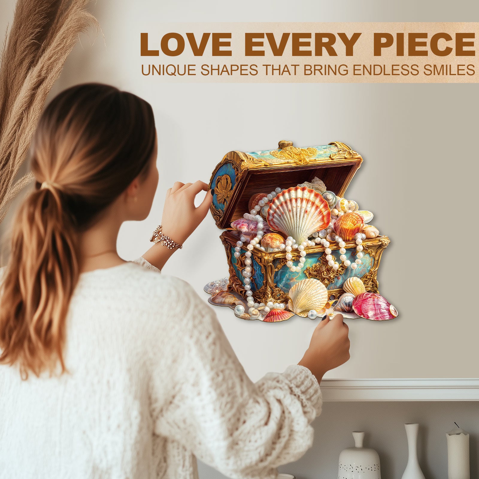 Ocean Riches Wooden Jigsaw Puzzle