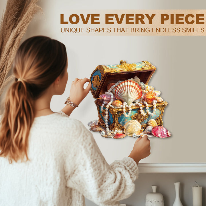 Ocean Riches Wooden Jigsaw Puzzle