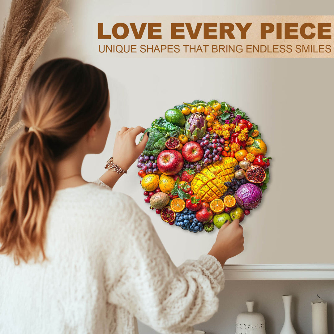 Nature Bounty Wooden Jigsaw Puzzle
