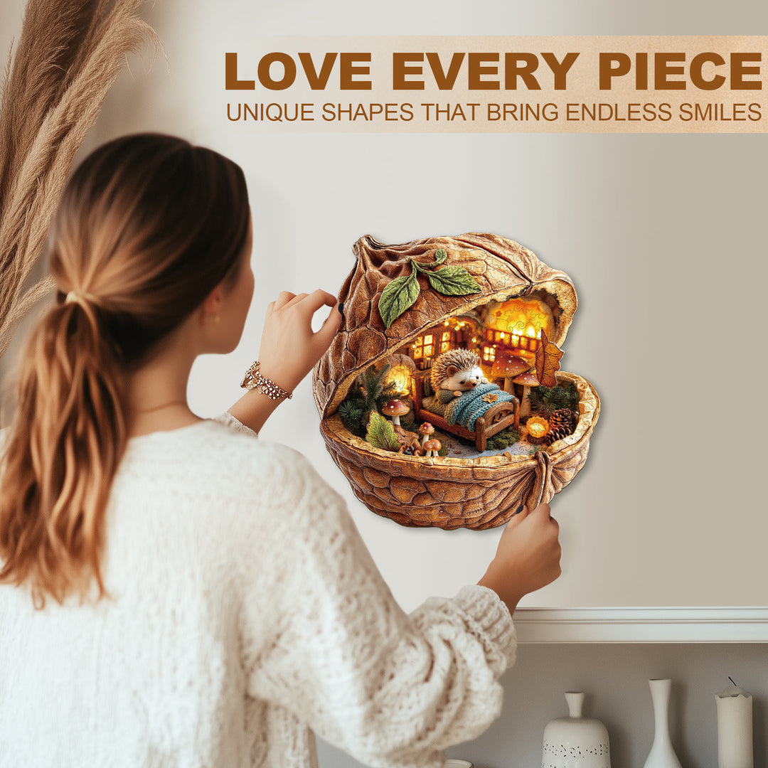 Walnut Dream Wooden Jigsaw Puzzle