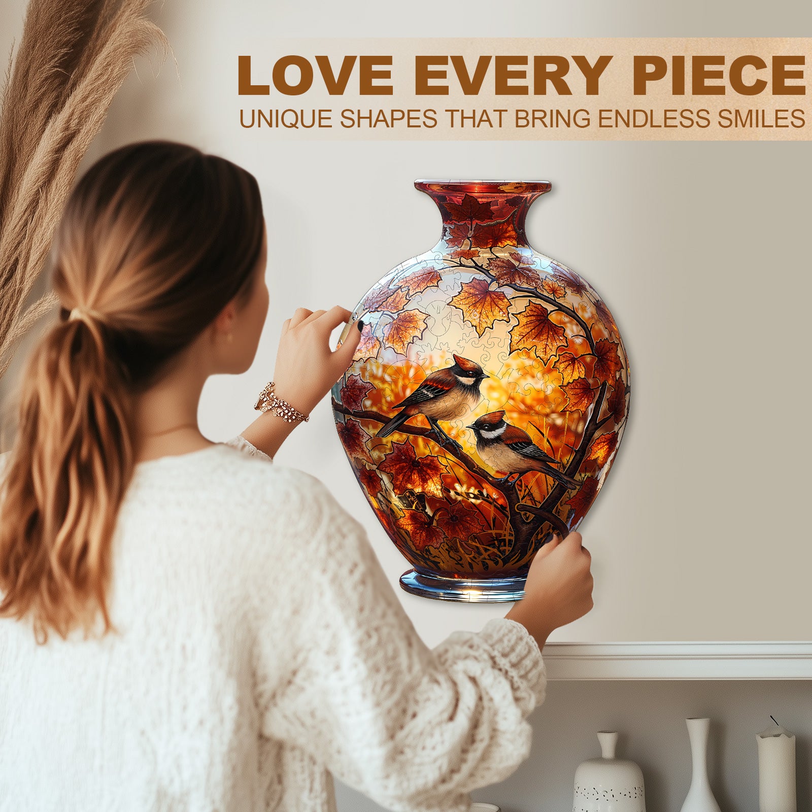 Autumn Murmurs Wooden Jigsaw Puzzle