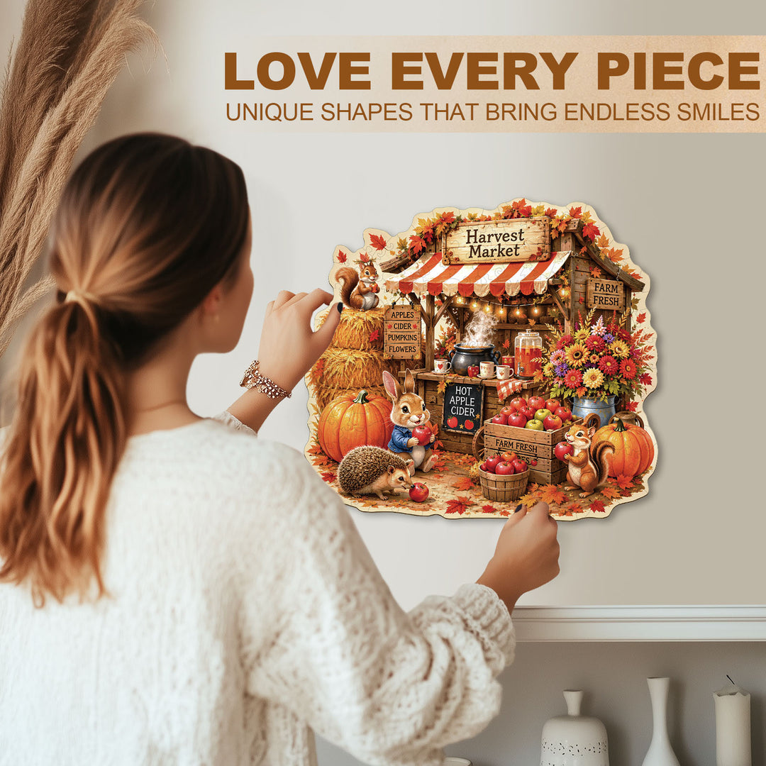 Apple Corner Wooden Jigsaw Puzzle