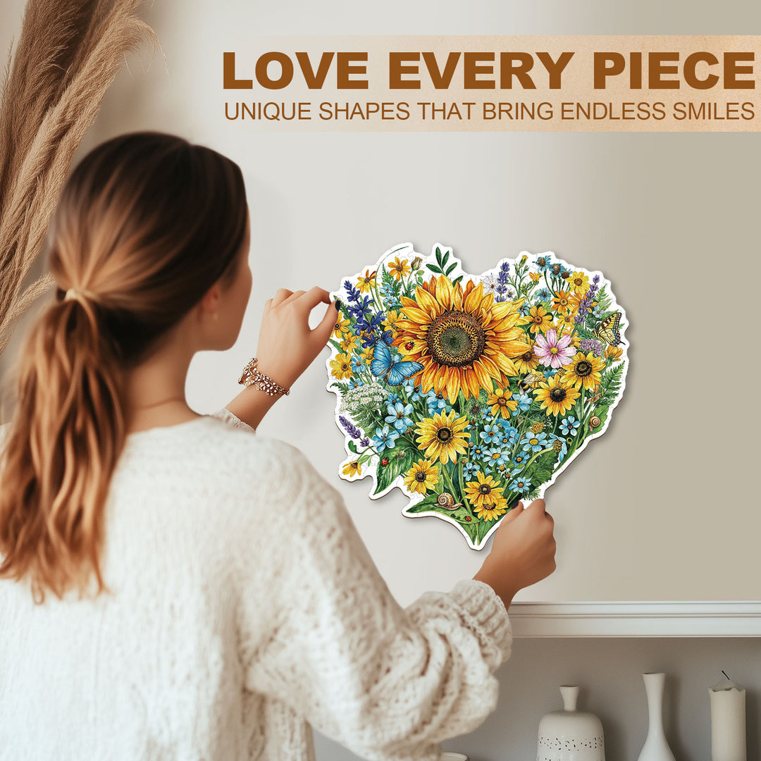 The Heart's Wilderness Wooden Jigsaw Puzzle