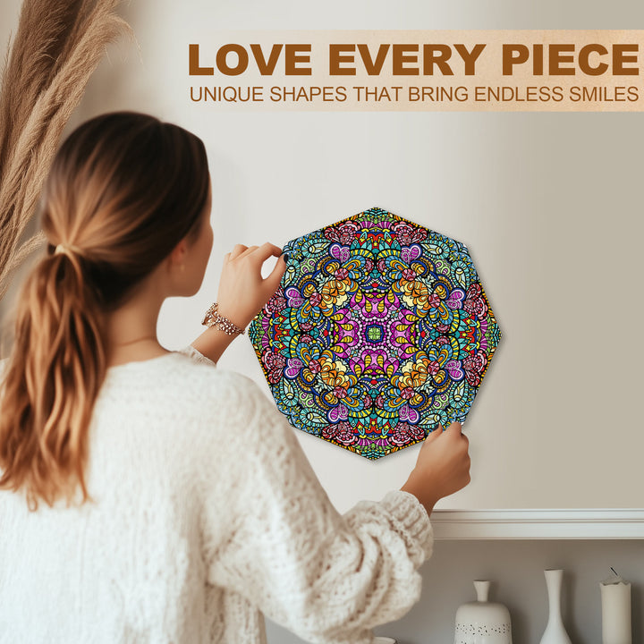 Sicilian Ceramics Mandala - By Artist Lori Anne McKague