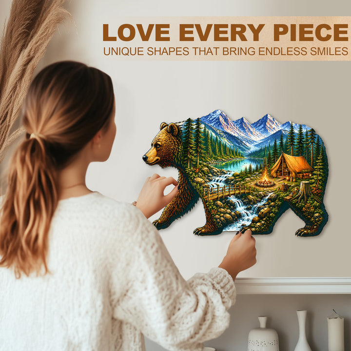 Bear Valley  Wooden Jigsaw Puzzle