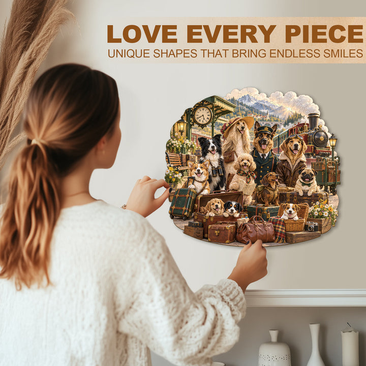 Joyful Journey  Wooden Jigsaw Puzzle
