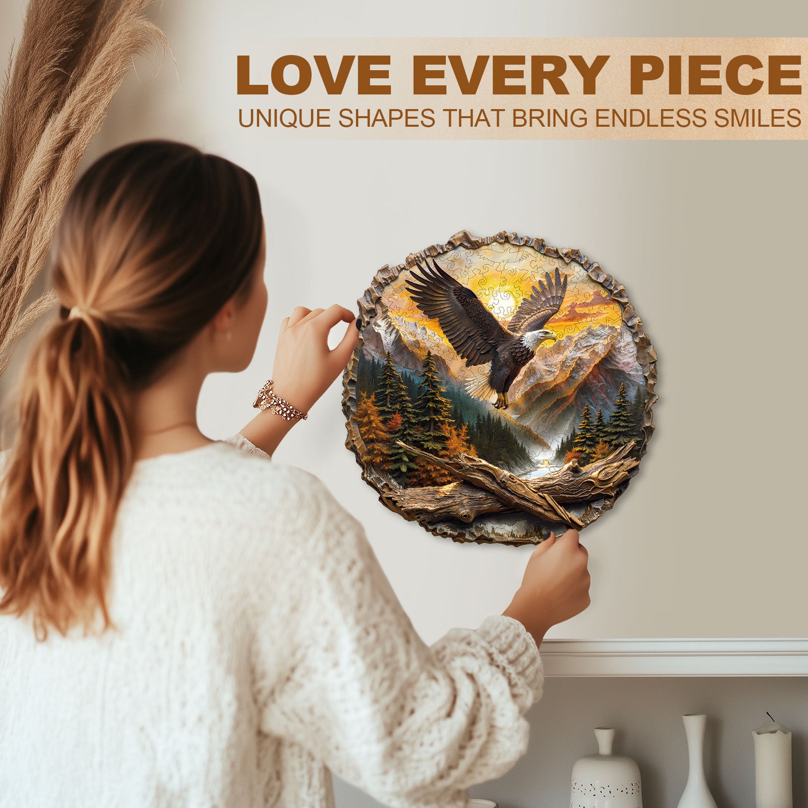 King of the Sky Wooden Jigsaw Puzzle