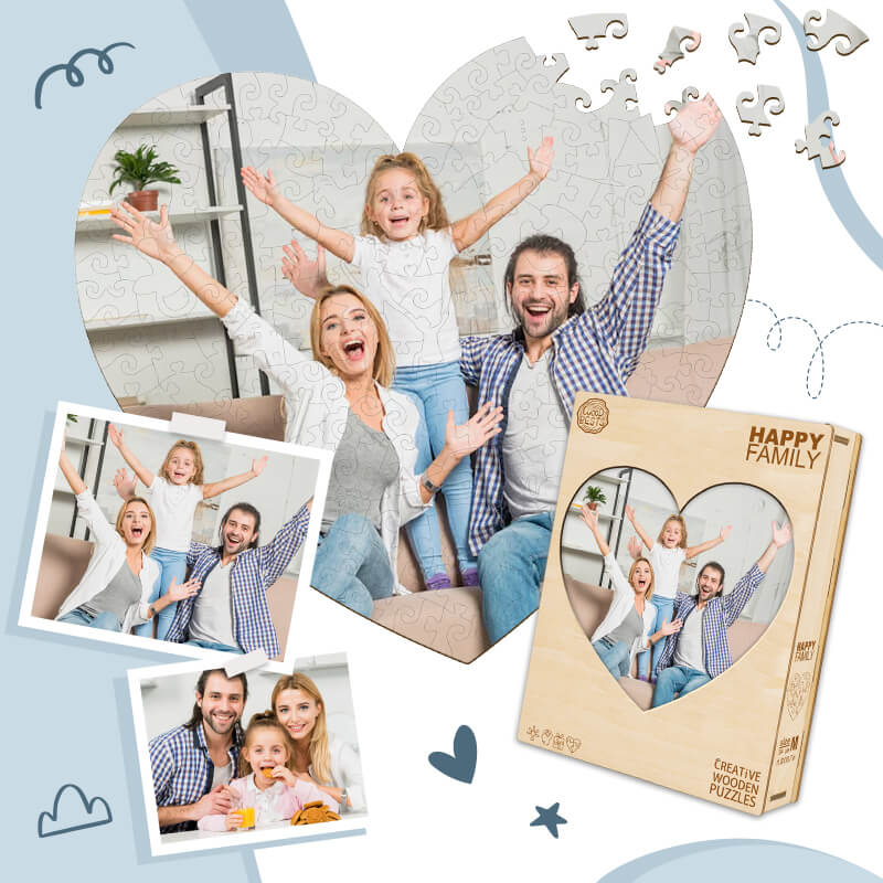 Custom Photo Wooden Puzzle For Gift