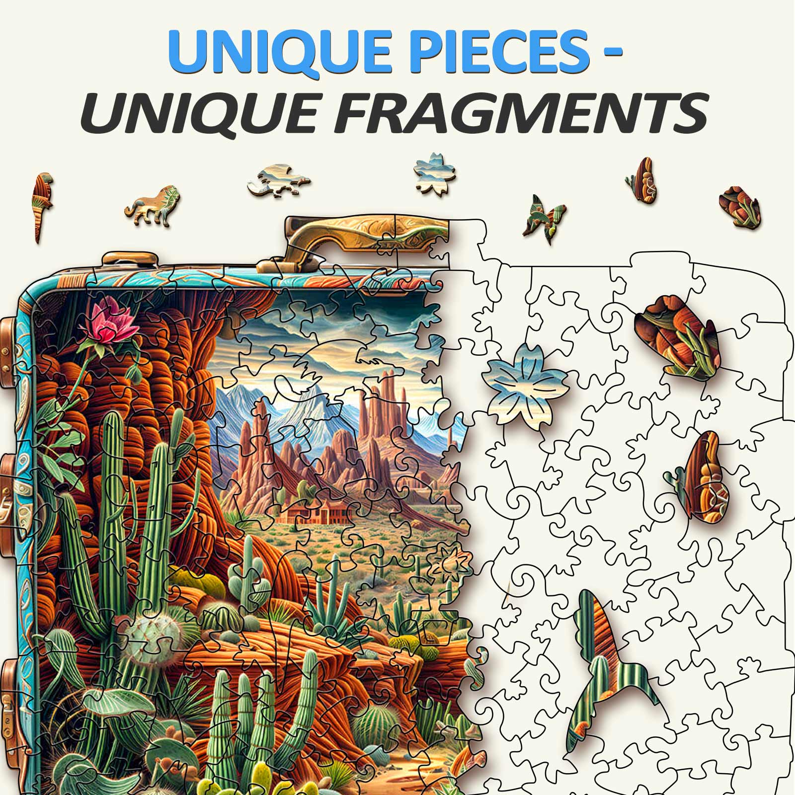 Desert Odyssey-2 Wooden Jigsaw Puzzle