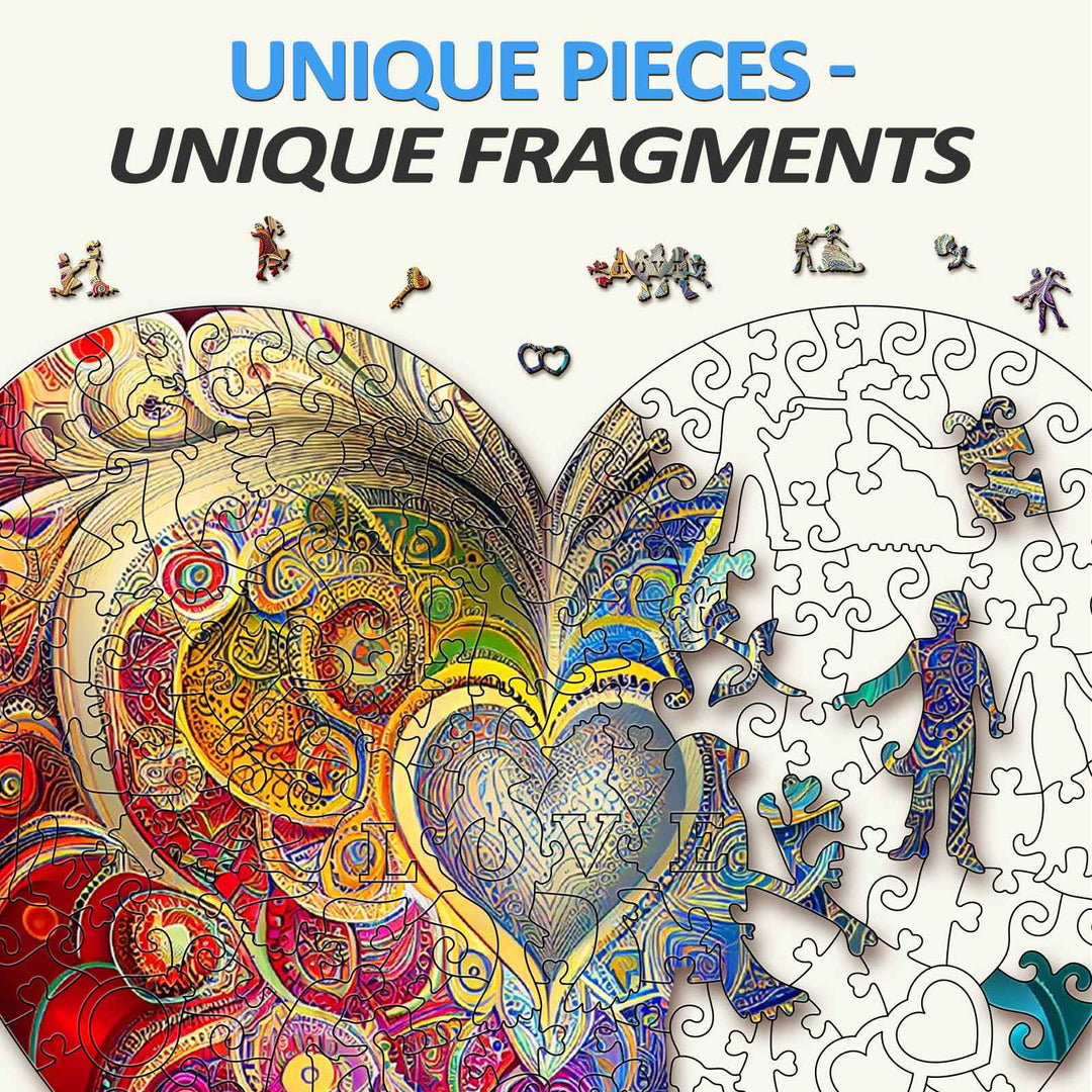 Brave Heart 1 Puzzle en Bois