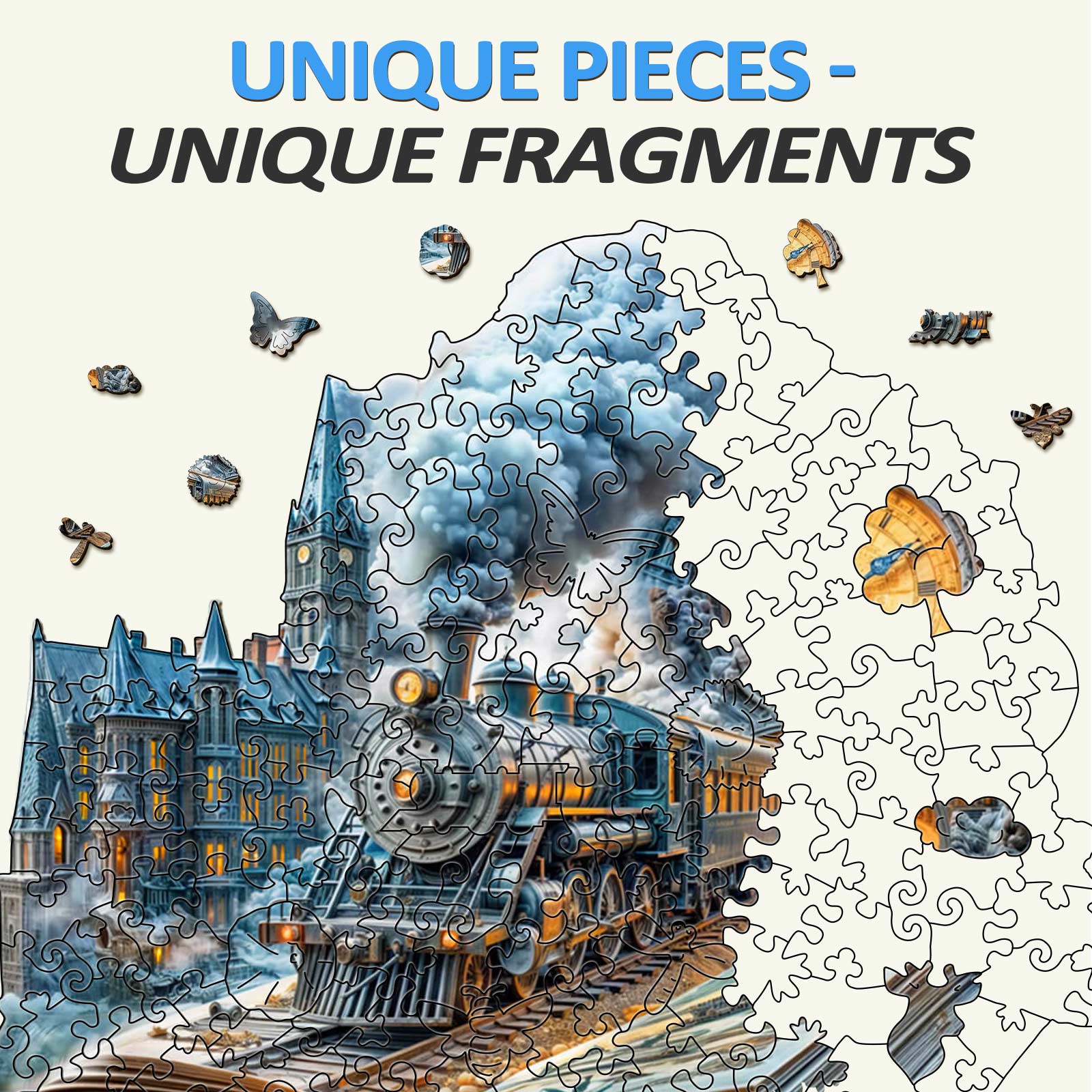 Chrono Train Holzpuzzle