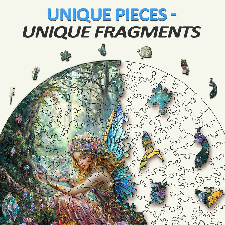 Magisches Feen Holzpuzzle