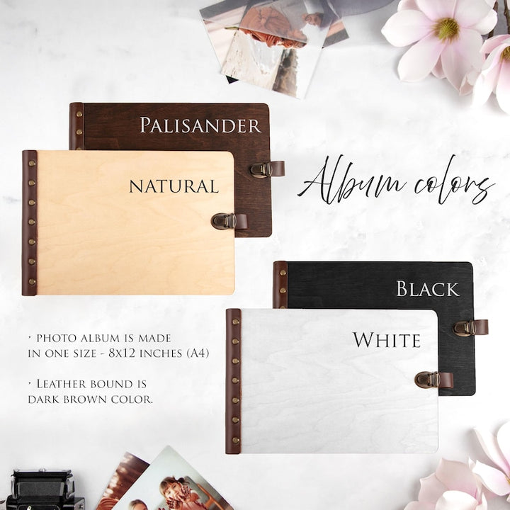 Mountain Adventure Gift for Couple Travel Photo Album