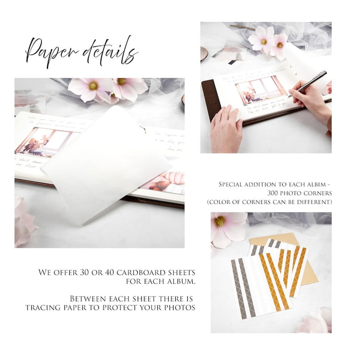 Mountain Adventure Gift for Couple Travel Photo Album
