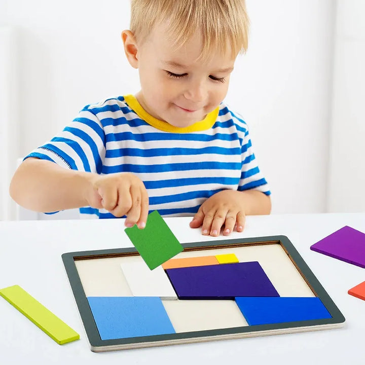 Wooden Tangram Educational Toy