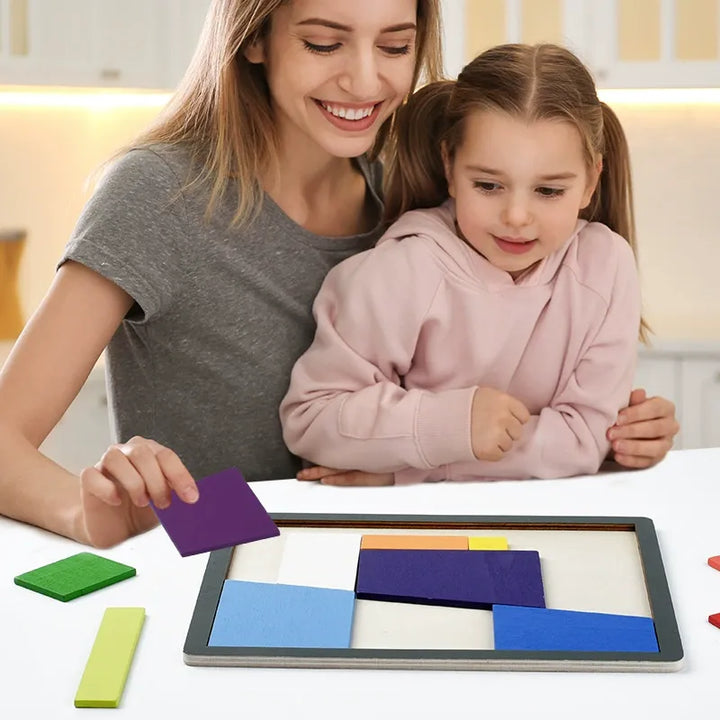 Wooden Tangram Educational Toy