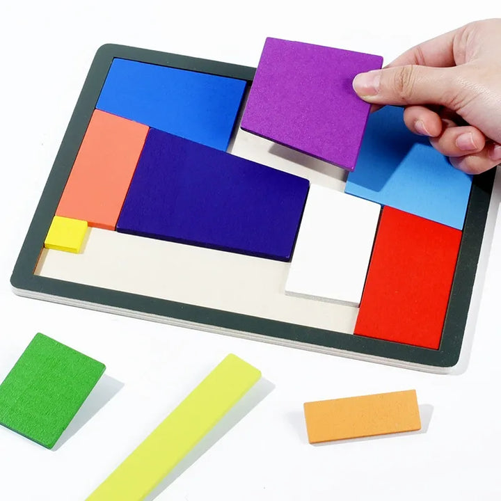 Wooden Tangram Educational Toy