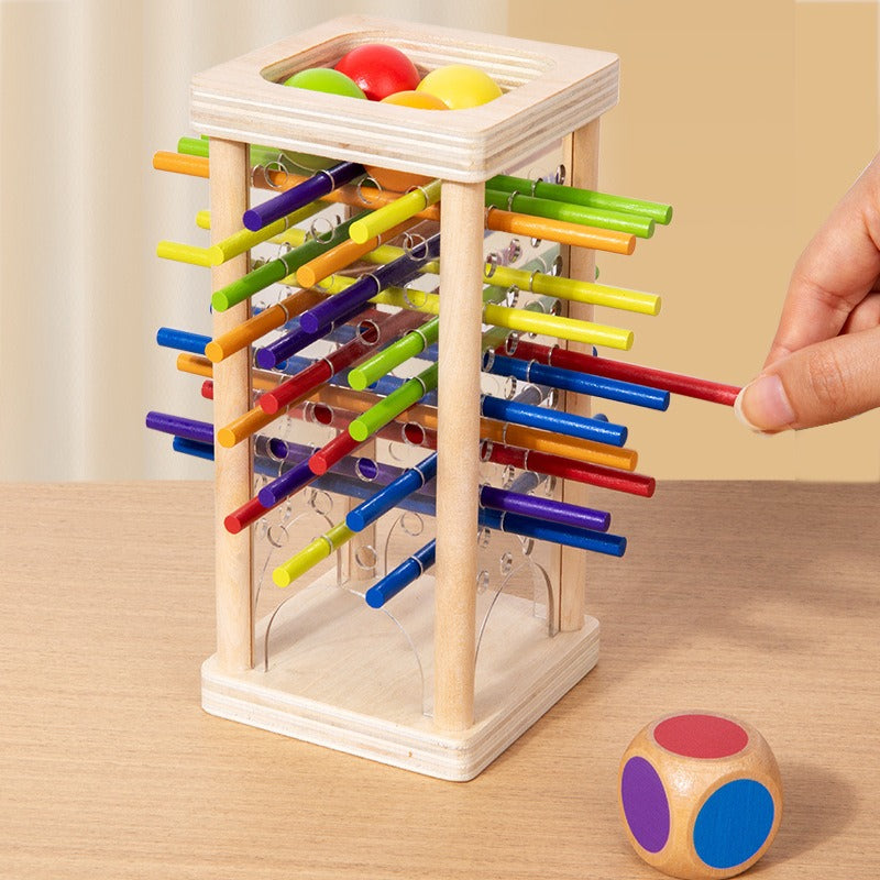 Wooden Children's Educational Balance Stick Toy