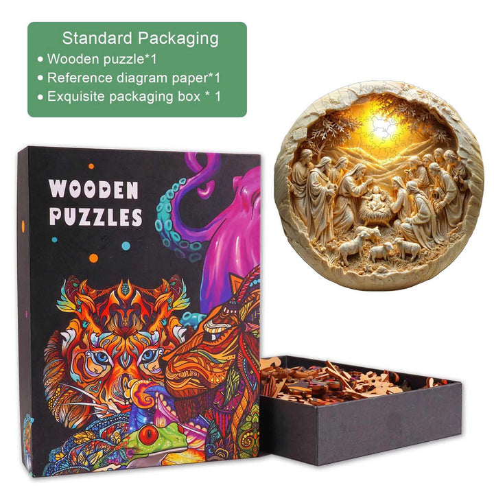 Savior comes Wooden Jigsaw Puzzle