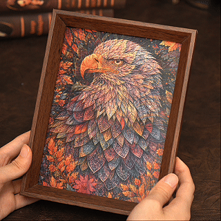 The Eagle Within - Morphing Lenticular Puzzle