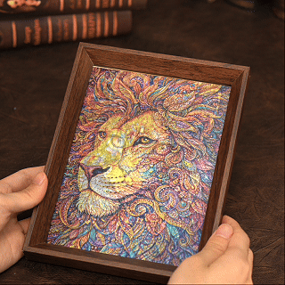 The Lion Within - Morphing Lenticular Puzzle