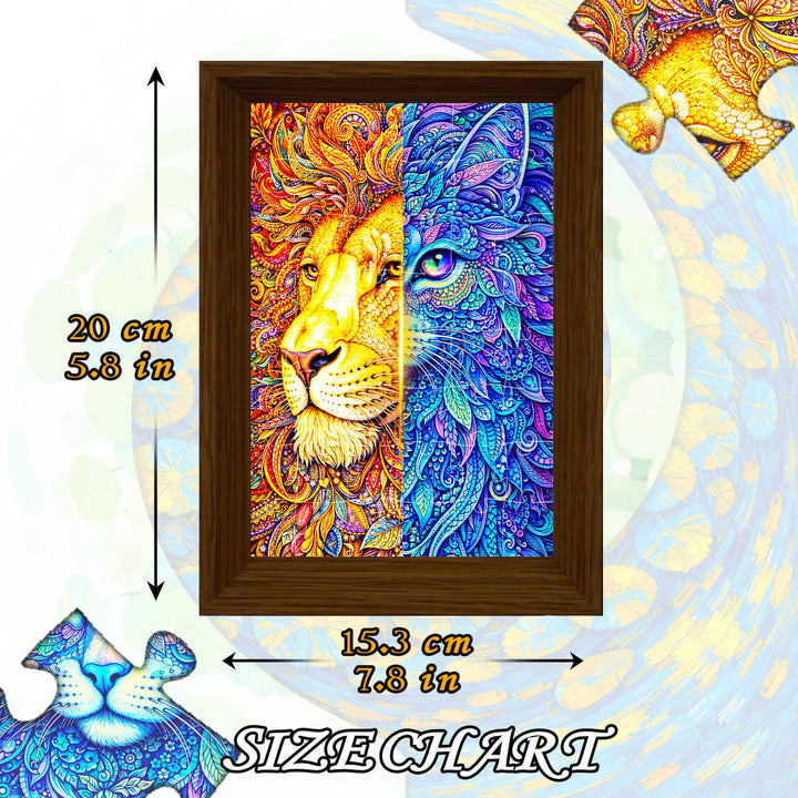 The Lion Within - Morphing Lenticular Puzzle