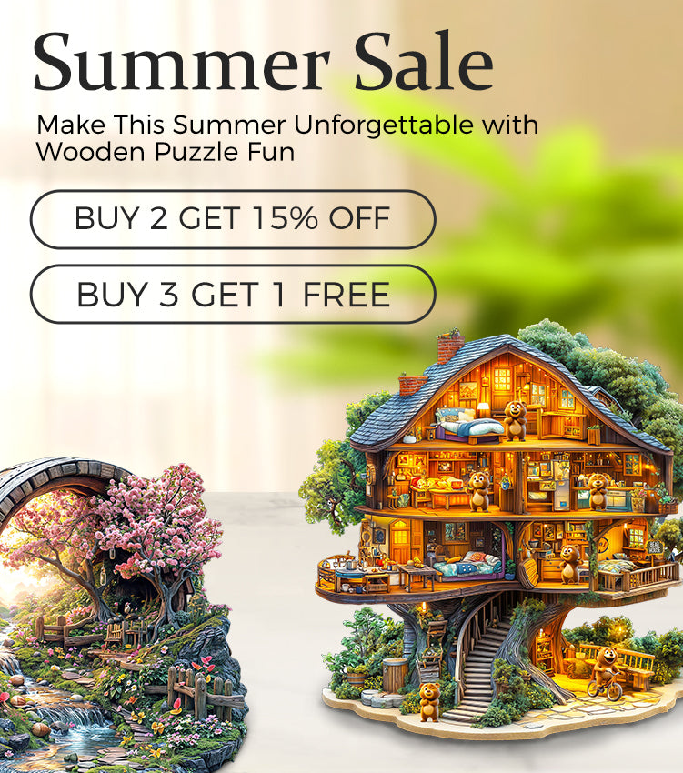Unique Wooden Jigsaw Puzzles for Adults | Relaxing Brain Teasers ...