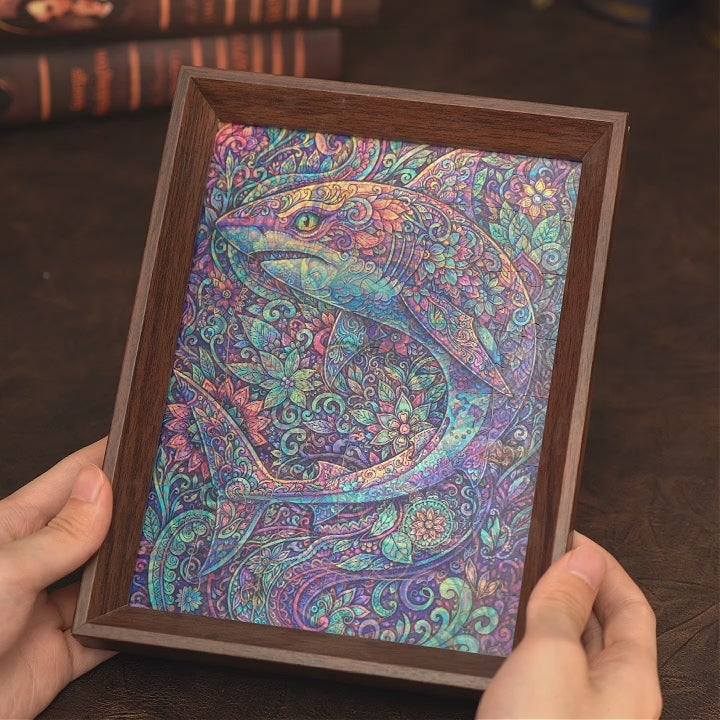 The Shark Within - Morphing Lenticular Puzzle