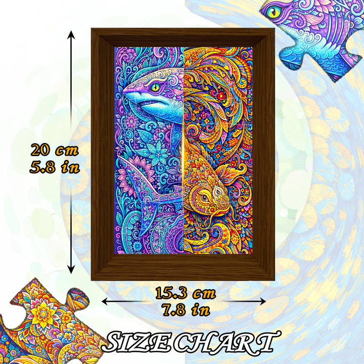 The Shark Within - Morphing Lenticular Puzzle