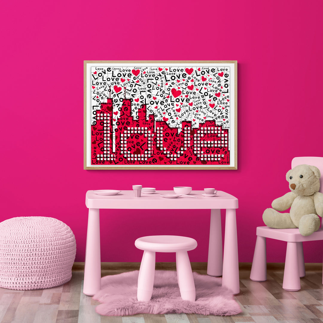 Love Challenge Wooden Jigsaw Puzzle - Woodbests