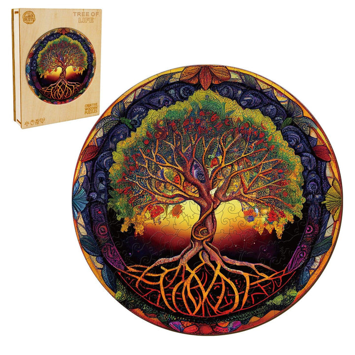 Tree of Life-4 Wooden Jigsaw Puzzle