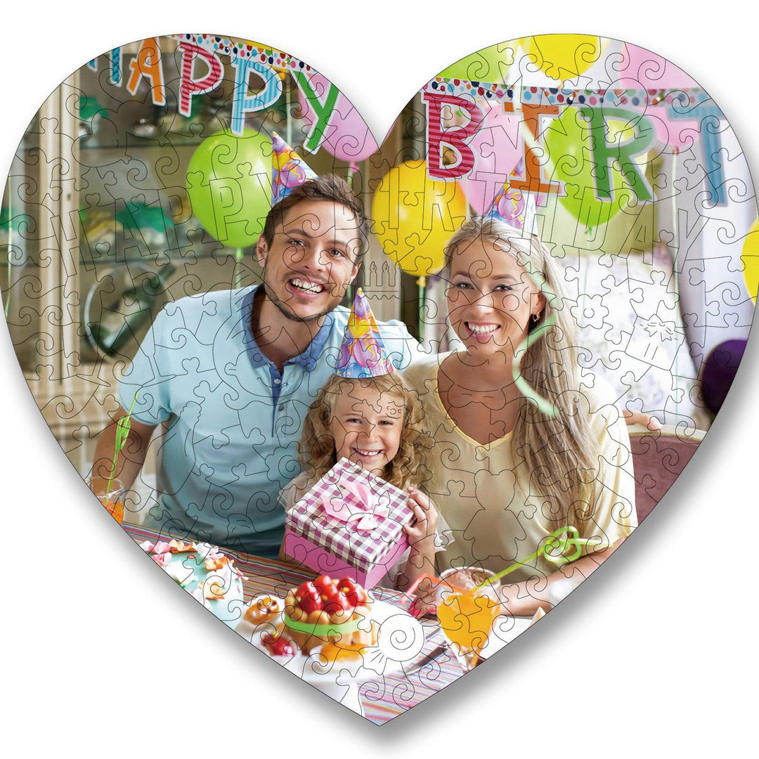 Personalized Birthday Photo Gift&Memory Puzzles - Woodbests