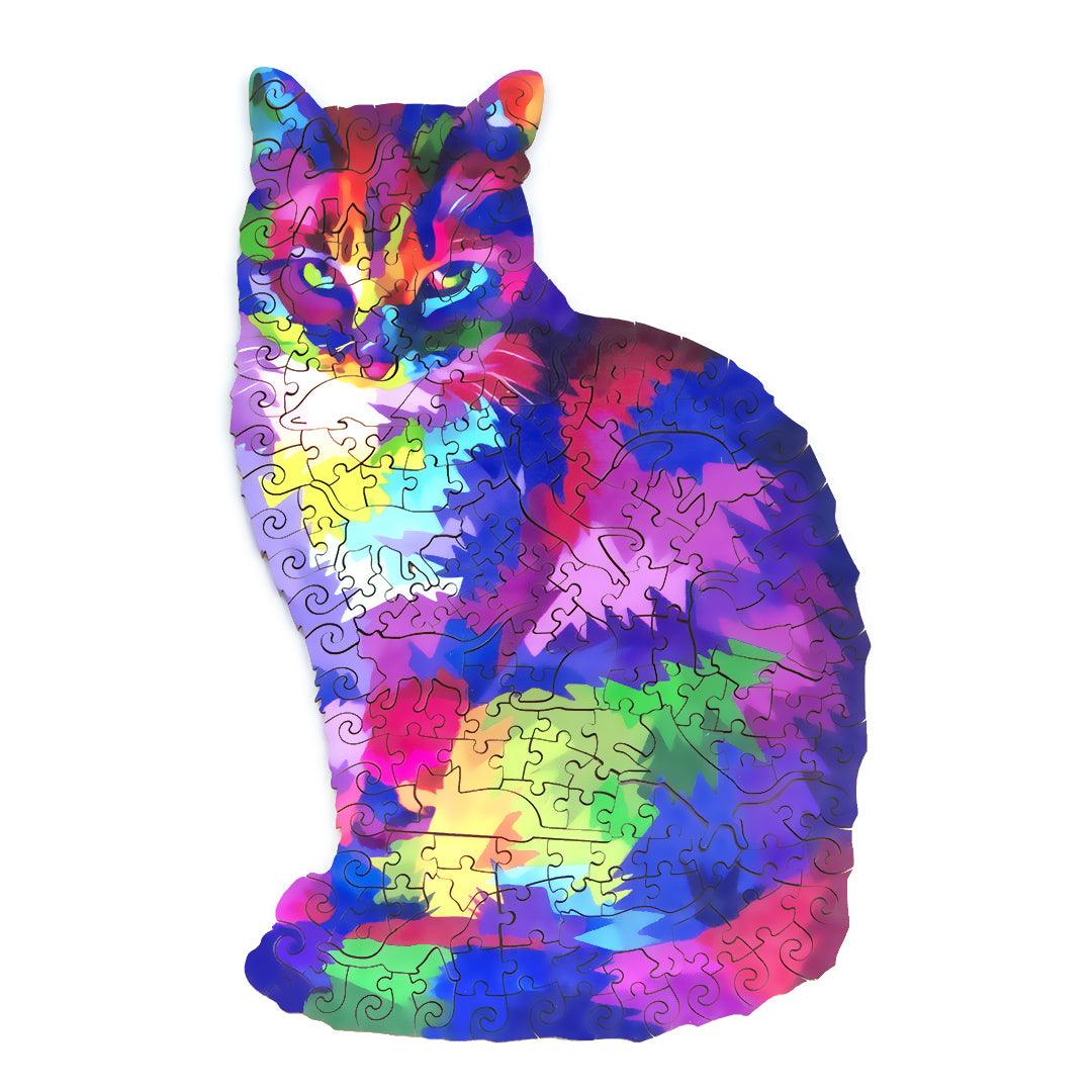 Gato arco-íris