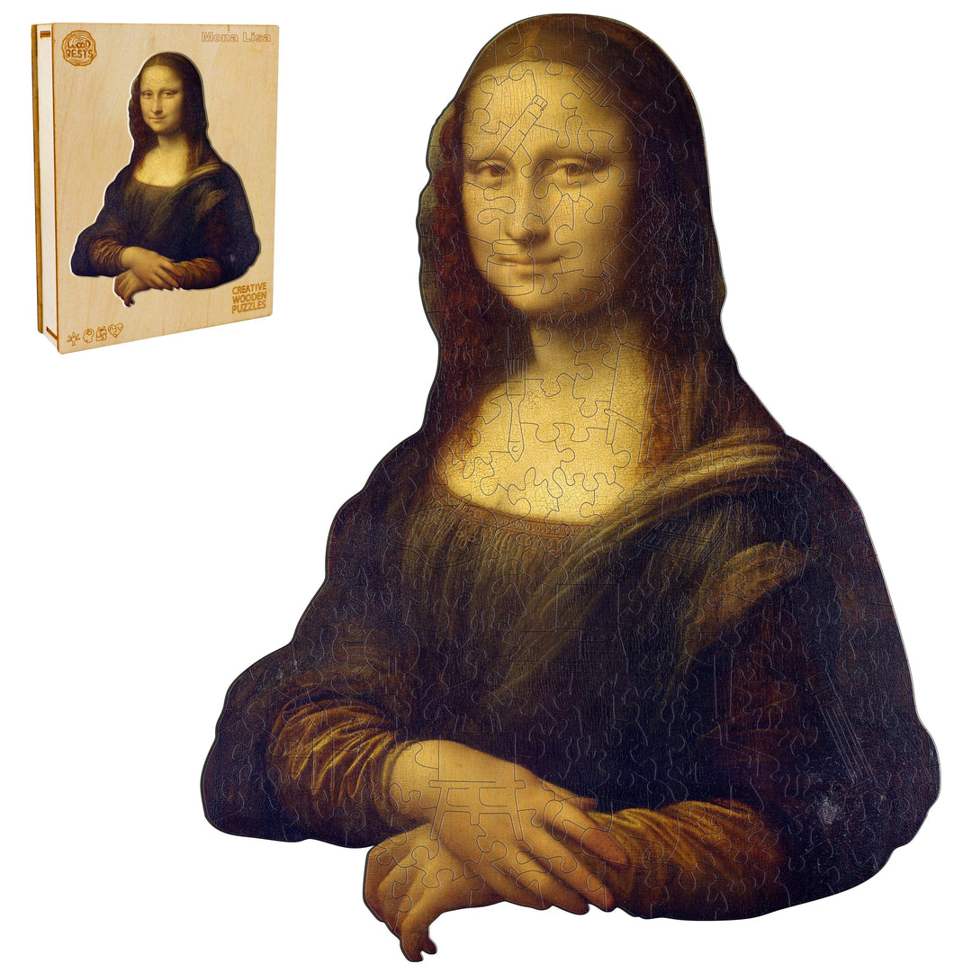 Mona Lisa Wooden Jigsaw Puzzle