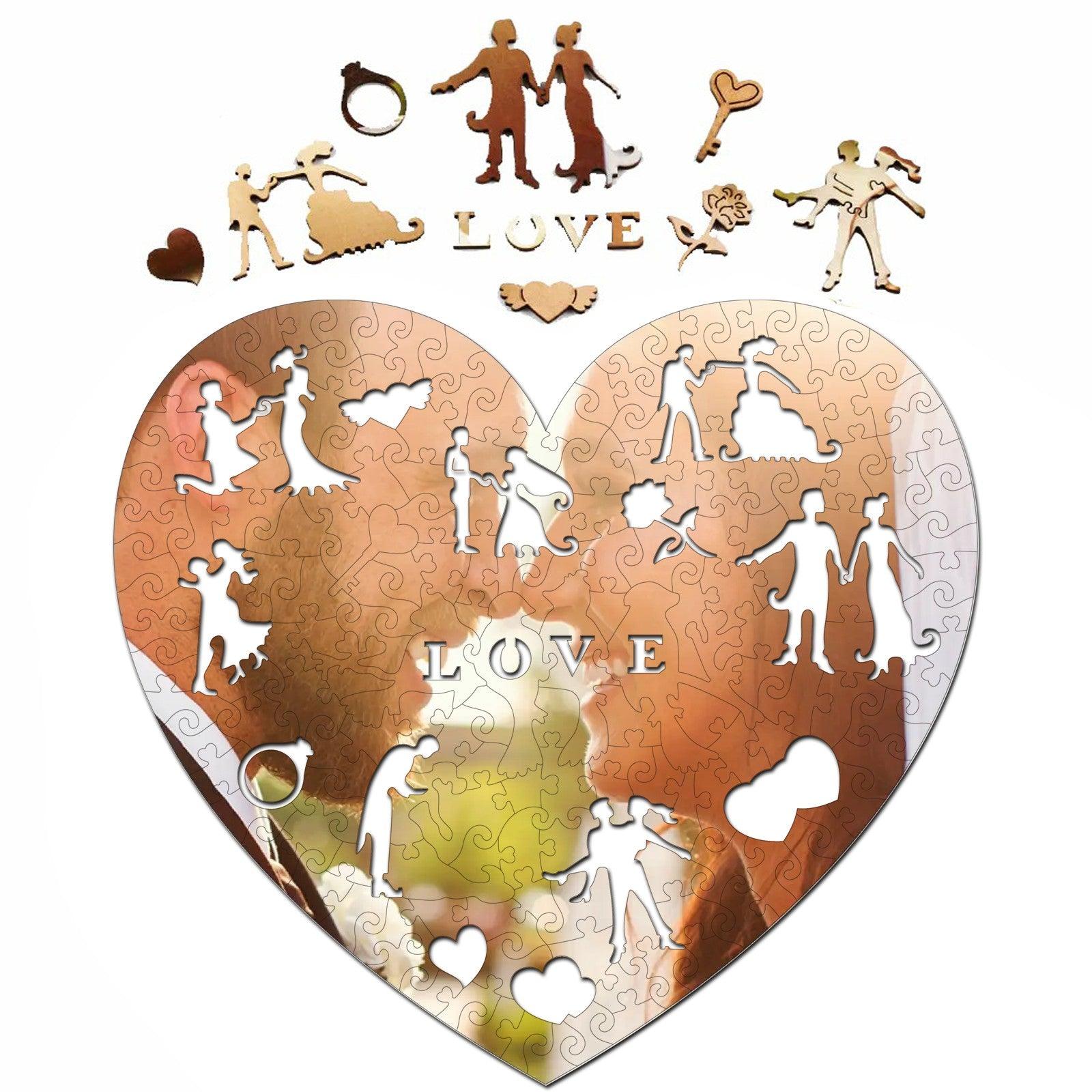 Personalized Photo Puzzles For Wedding Memory