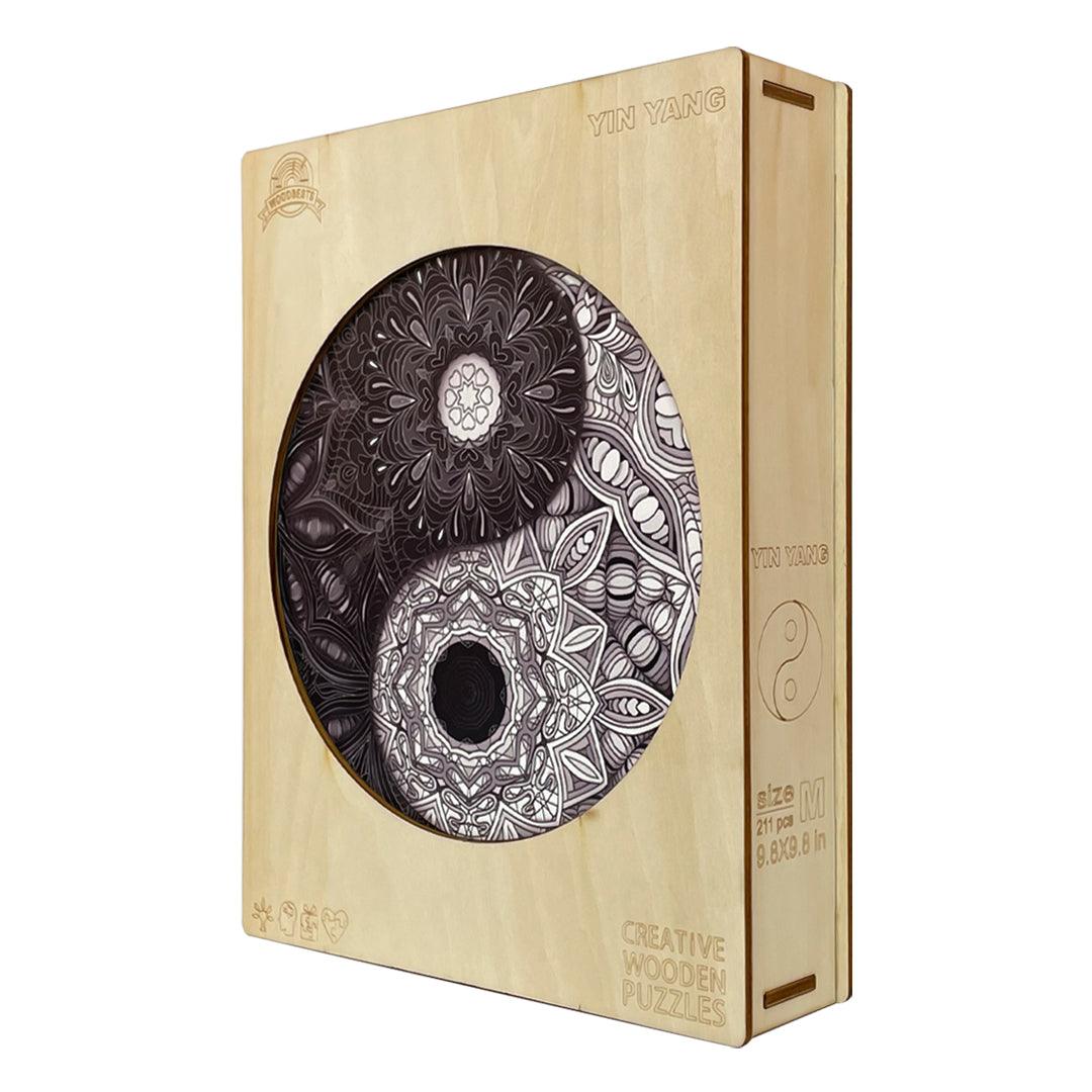 Yin Yang Wooden Jigsaw Puzzle - Woodbests