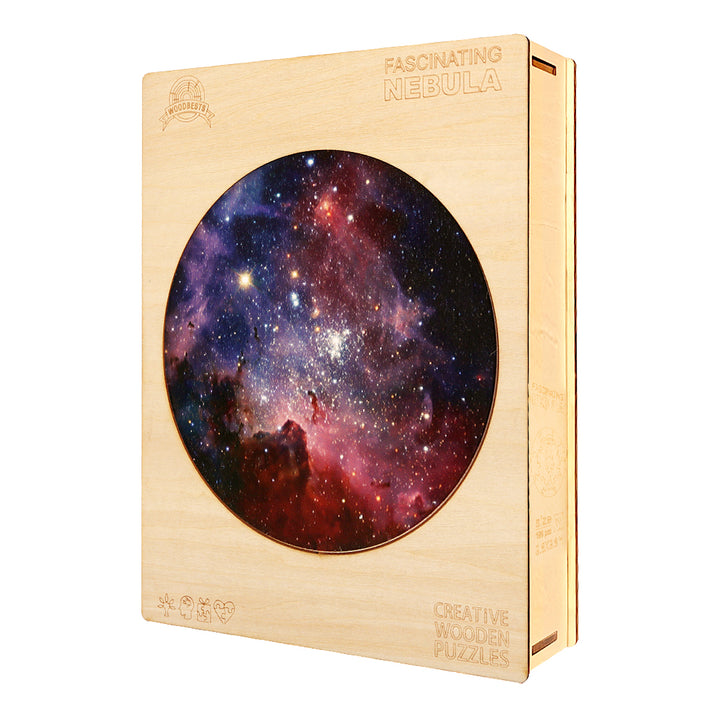 Fascinating Nebula Wooden Jigsaw Puzzle - Woodbests
