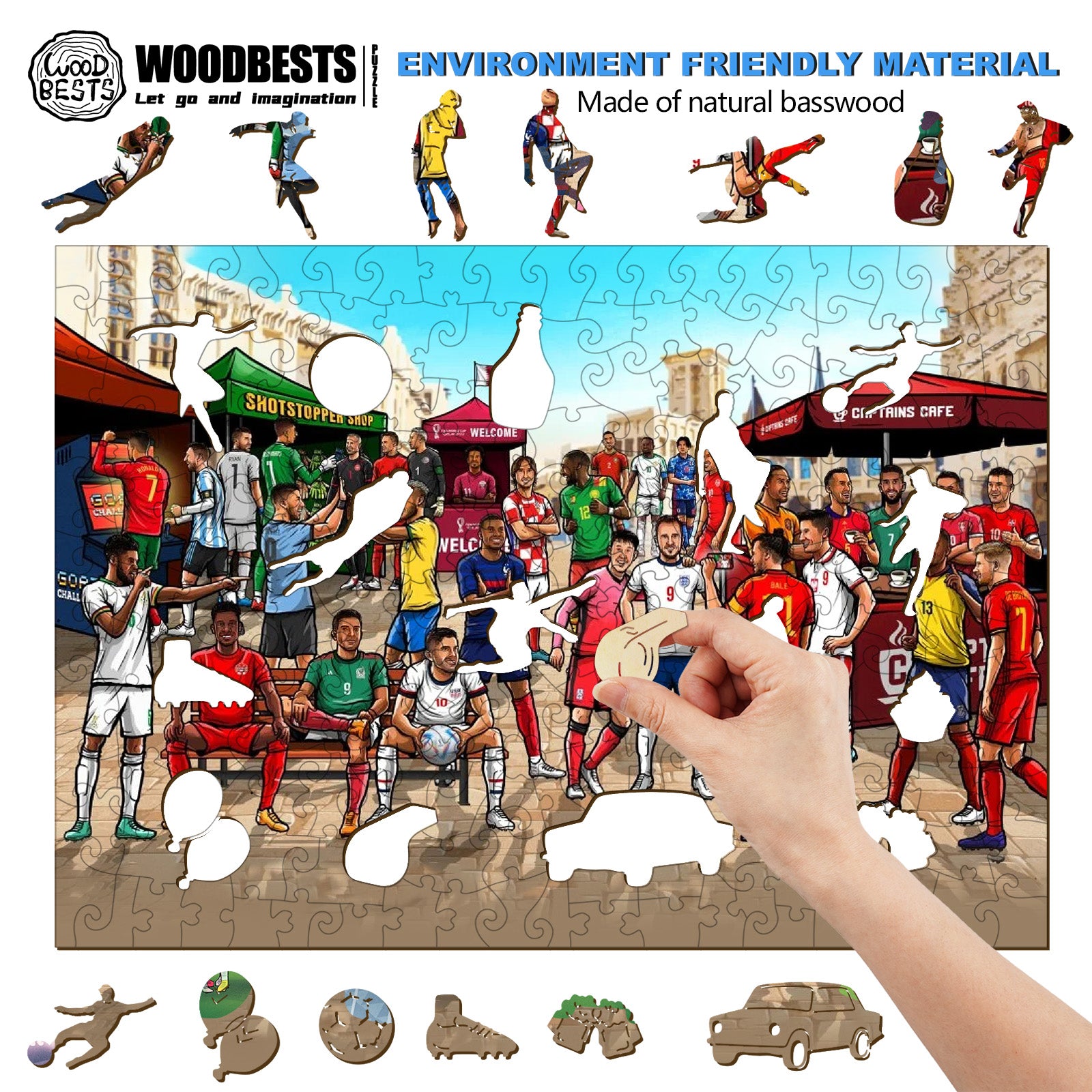 The World Cup Challenge(Accept Personalized Photo Puzzle)