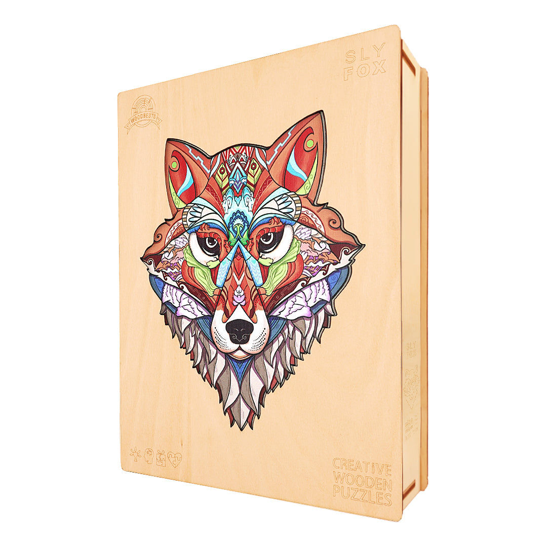 Sly Fox Wooden Jigsaw Puzzle