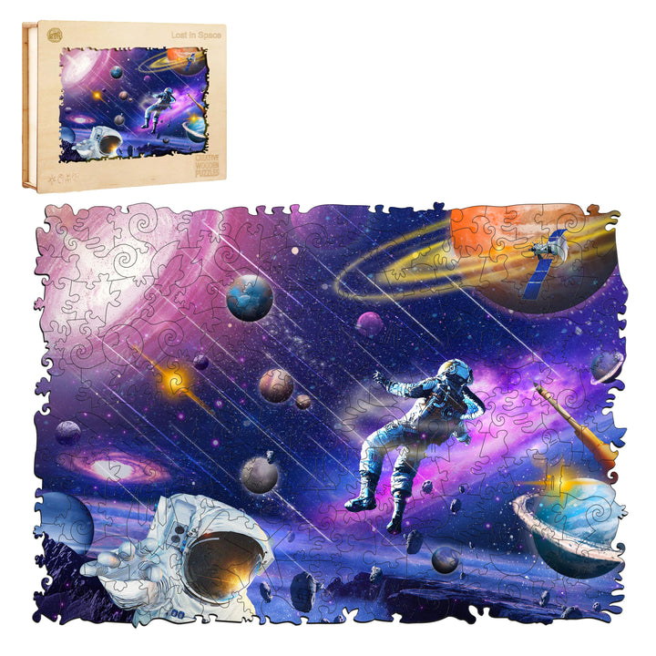 Space Exploration Wooden Jigsaw Puzzle - Woodbests