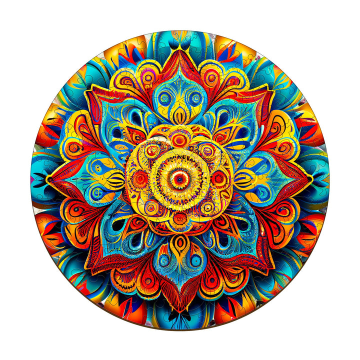 Mandala-7 Wooden Jigsaw Puzzle