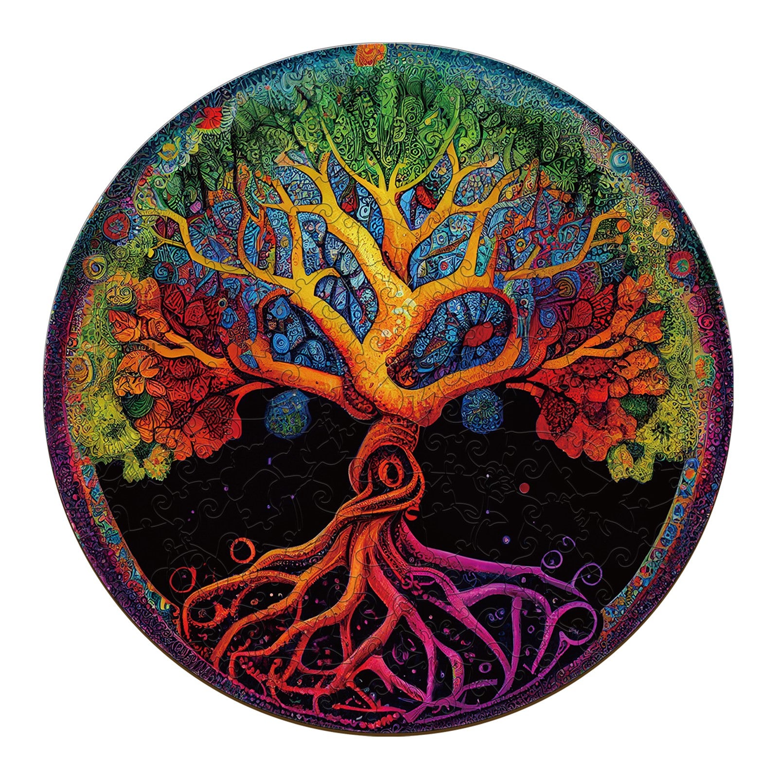 Tree of Life-3 Wooden Jigsaw Puzzle
